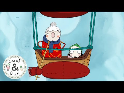 Balloon Race🎈 | Sarah & Duck | Quacky Flappy Clips