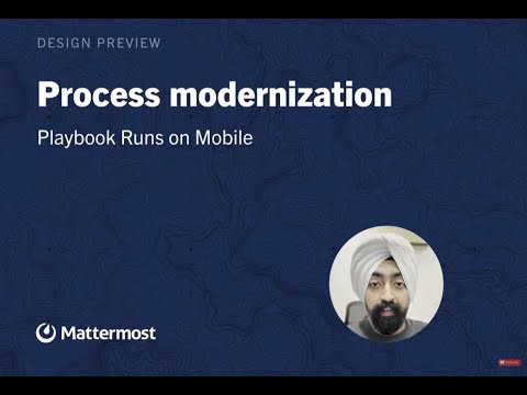 Concept Demo: Process Modernization with Playbooks on Mobile