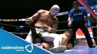 Hijo del Fantasma, Tritón y Delta vs Okumura, Bobby Zavala y Sangre Azteca 24/08/13