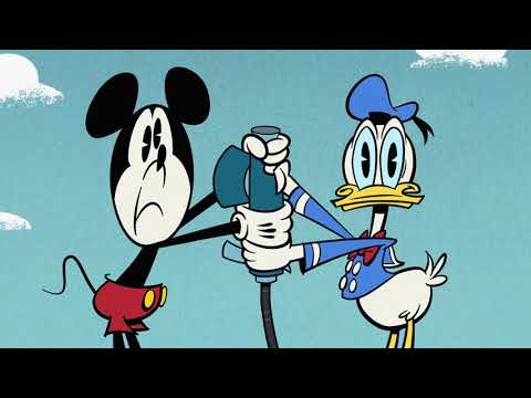 【アニメで英語】ミニーの家大改造サプライズ　（House Painters | A Mickey Mouse Cartoon | Disney Shorts）
