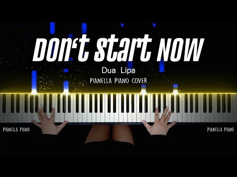 Don't Start Now - Dua Lipa piano tutorial