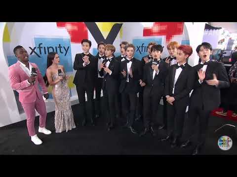 20181010 NCT127 at the AMAs Red Carpet Interview