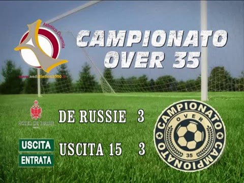 CAMPIONATO OVER 35 - SERIE A 3^ GIORNATA - USCITA 15 VS DE RUSSIE 3 - 3