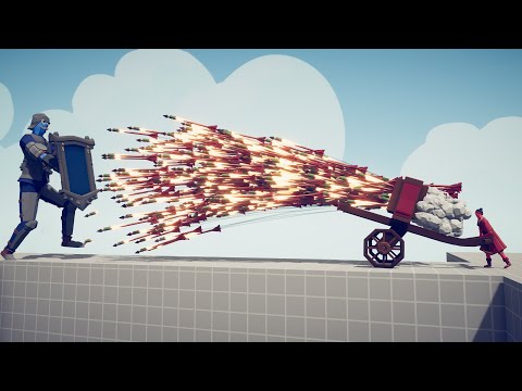 GIANT MIRROR SHIELD vs EVERY GOD ARCHER (rapid fire) - Totally Accurate Battle Simulator TABS