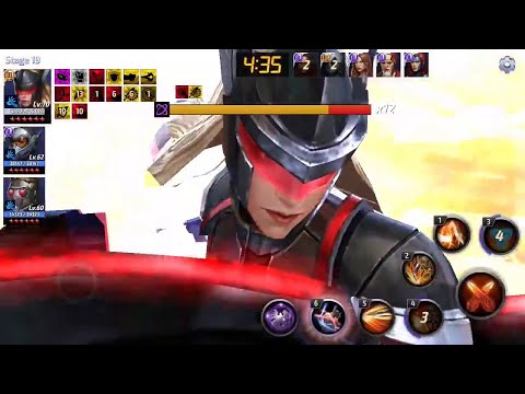 WBU Cull Obsidian 19 vs T3 Sharon Rogers #marvelfuturefight