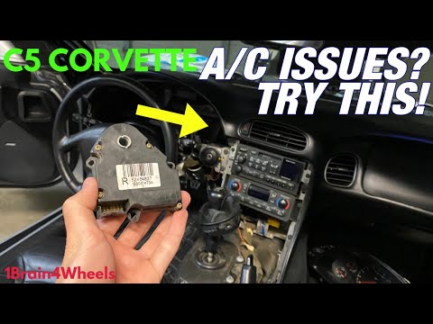 C5 Corvette HVAC Actuator Replacement