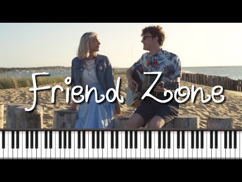 Synthesia [Piano Tutorial] NORMAN feat NATOO -  FRIENDZONE (Piano Arrangement)