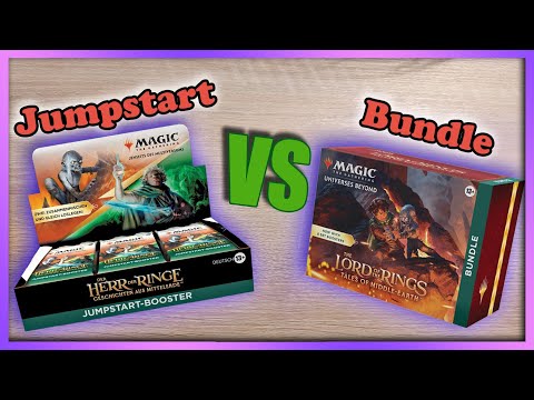 Which is worth the money? Jumpstart Vs Bundle - Lord of the Rings, tales of middle earth