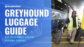 Greyhound Bus EXPERT Reveals Top Luggage Tips
