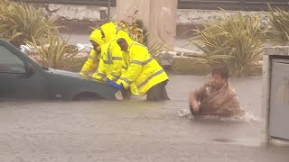 Fırtına Claudia, şiddetli rüzgarlarla Avrupa’yı vuruyor, yaygın aksaklıklar yaşanıyor