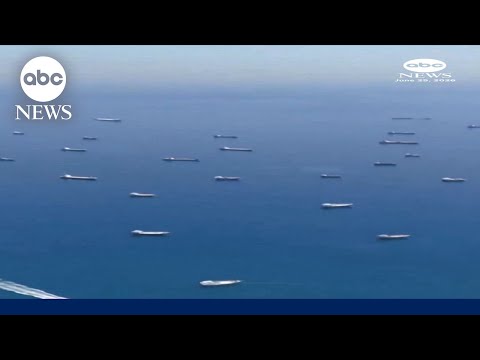 US official confirms an Iranian drone struck ship in Strait of Hormuz