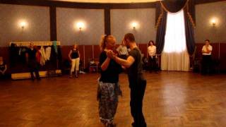 Elvira Malishevskaya y Sergei Belyankin. Giro y Boleos