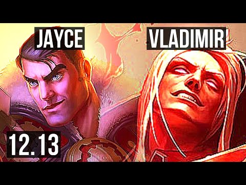 JAYCE vs VLAD (TOP) | 72% winrate, 4/1/4 | KR Grandmaster | 12.13