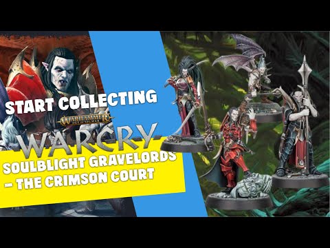 Start Collecting Age of Sigmar Warcry: Soulblight Gravelords - The Crimson Court