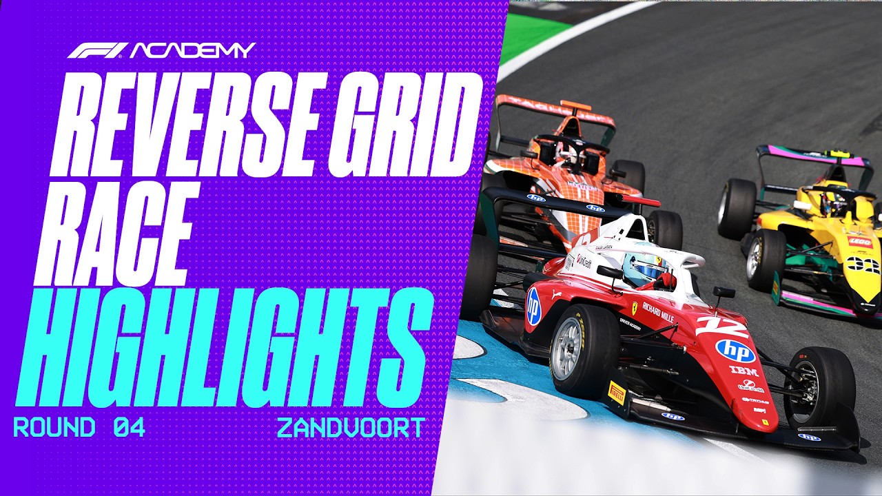 Reverse Grid Race Highlights | Zandvoort 2026 | F1 ACADEMY