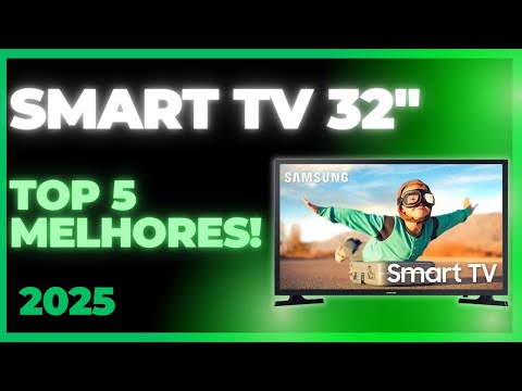[ATUALIZADO]  TOP 5 Smart TVs 32” com Melhor Custo-Benefício de 2025! 