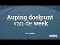 Auping Doelpunt van de Week: 3 en 4 oktober