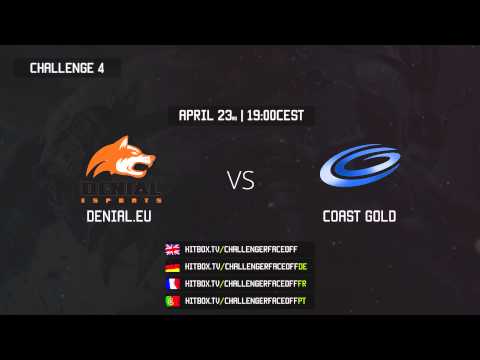 Hitbox ChallengerFaceOff Trailer - Denial.EU vs Coast Gold - 19:00 CEST