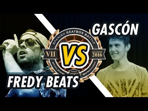 FREDY BEATS vs. GASCÓN | SEMI FINAL | SPANISH BEATBOX BATTLE 2016