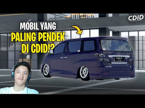 Mobil Paling Pendek di CDID Mewah Banget - Car Driving Indonesia (Roblox)