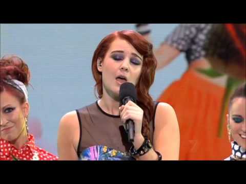 Bella Ferraro - 'Big Yellow Taxi' - The X Factor Australia 2012 - Episode 17, Live Show 3, TOP 10