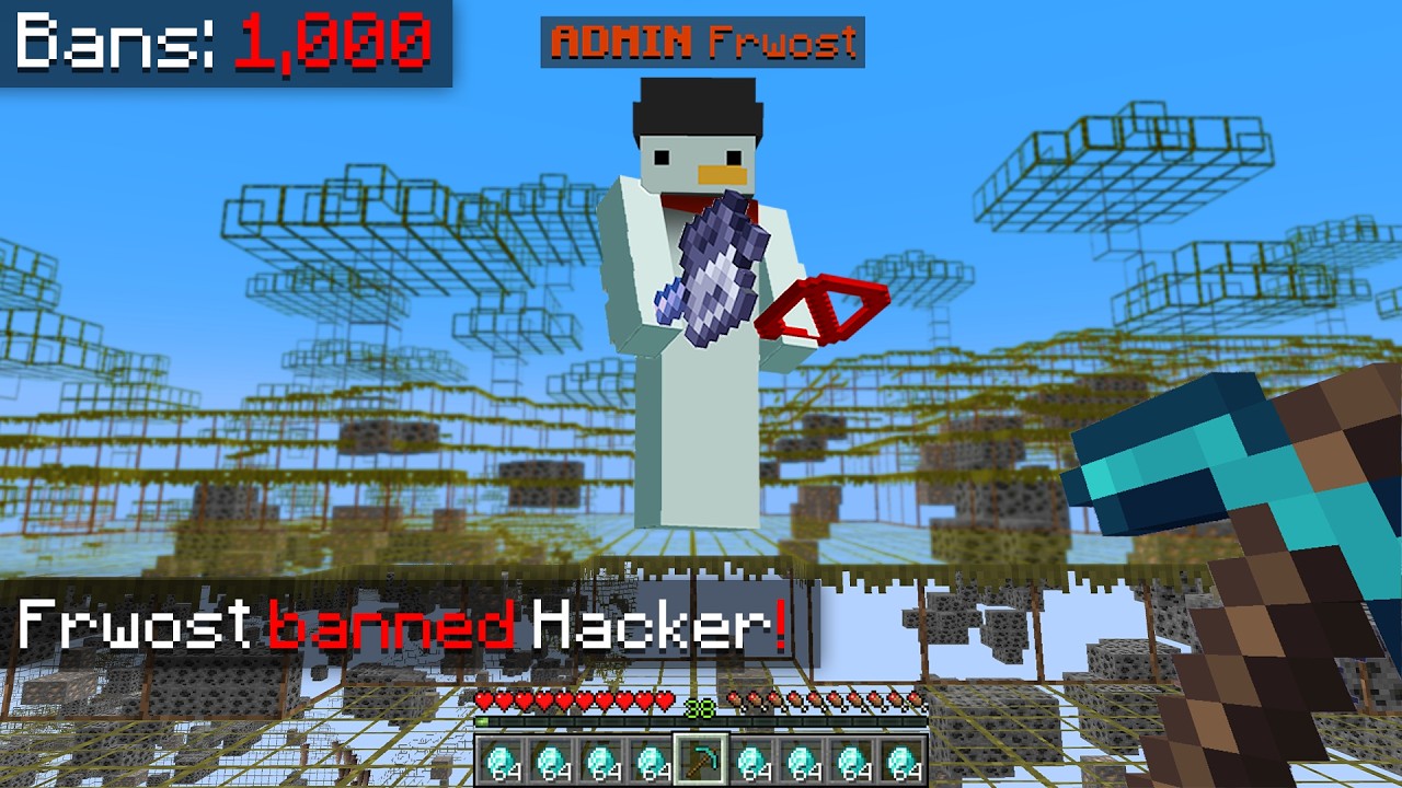 Catching Cheaters On The Largest Minecraft Server