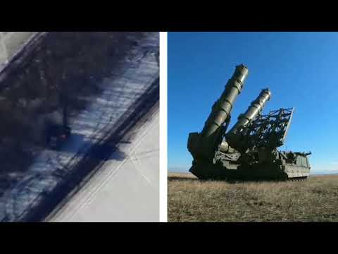 Ukrainian drone blow up Russian S-300VM anti-ballistic missile system