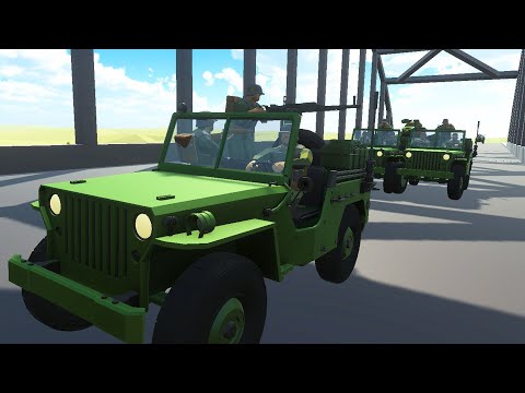 Huge BRIDGE Vehicle INVASION FORCE! - Ravenfield: Battle Simulator