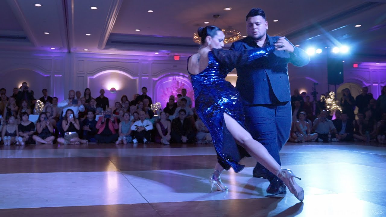 Video thumbnail for Cynthia Palacios & Sebastian Bolivar Performing to "Ojos Negros" at the 2025 SCTC