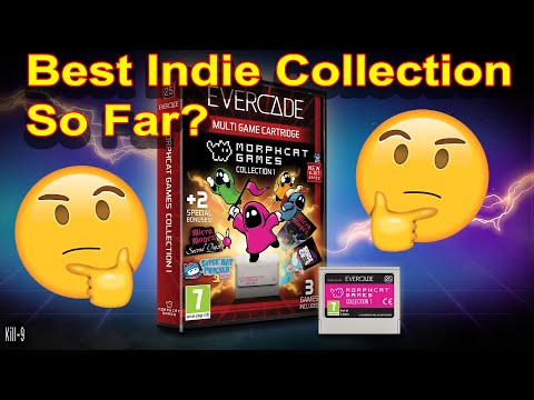 Evercade EXP Morphcat Games Collection 1 First Look | Best Indie Collection So Far?