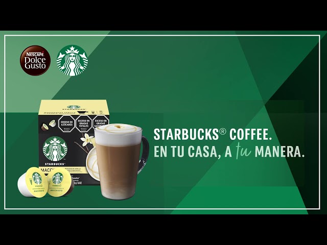 Vídeo relacionado con STARBUCKS Vanilla Macchiato de Nescafé Dolce Gusto, Cápsulas de Café 6 x 12 (72 Cápsulas)