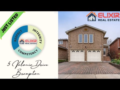 5 Valonia Dr, Brampton Tour and Details