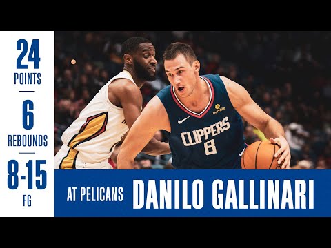 Danilo Gallinari Highlights at Pelicans | 10/23