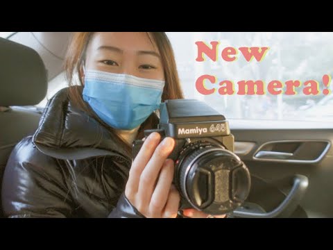 My first medium format film camera - Mamiya 645