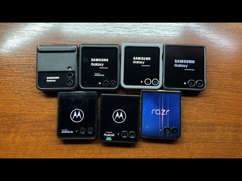 Samsung Z Flip 4, 5, 6, 7, Motorola RAZR 40 Ultra, 50 Ultra, 60 Ultra Boot Animation