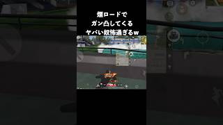煙ロードでガン凸してくる猛者が怖過ぎる　#荒野行動