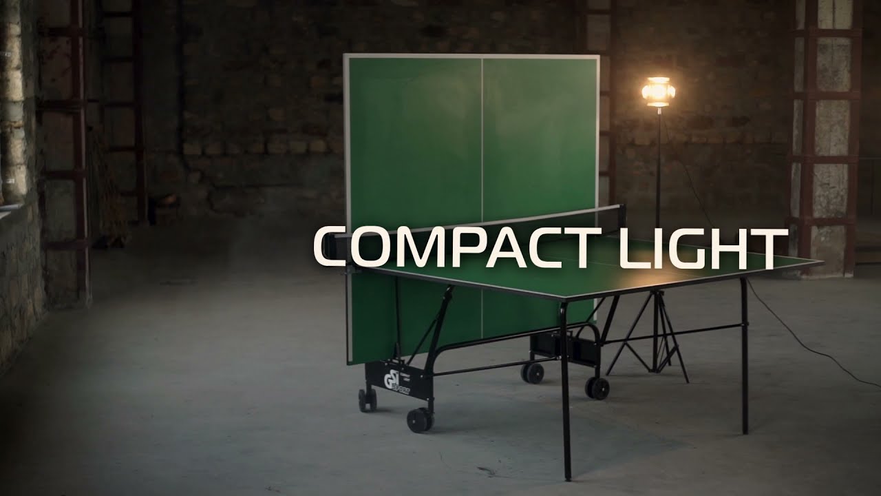 Тенісний стіл GSI-Sport Compact Light (зелений)