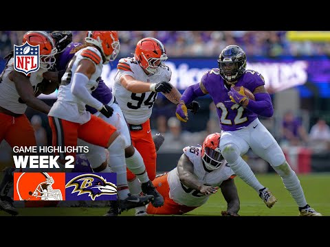 Cleveland Browns vs. Baltimore Ravens Game Highlights | 2025 NFL Season Week 2