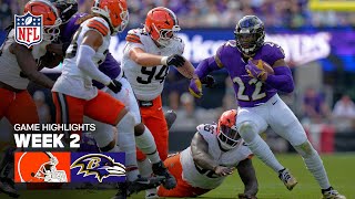 Cleveland Browns vs. Baltimore Ravens Game Highlights | 2025 NFL Season Week 2