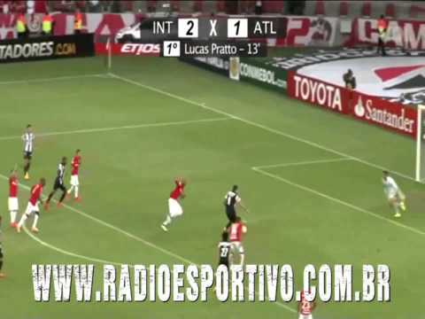 Internacional 3 x 1 Atlético-MG - Narração: Pedro Ernesto Denardin ( Libertadores ) 13/05/2015
