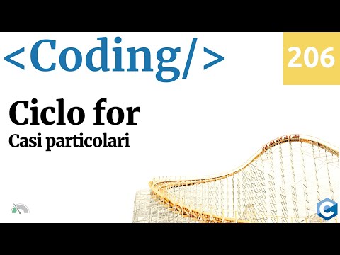 Approfondire l'uso del for in C - Video Coding 206