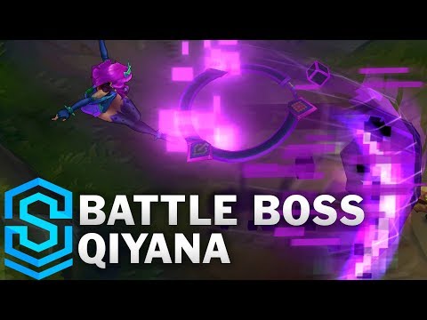 Battle Boss Qiyana Skin Spotlight - Pre-Release - League of Legends