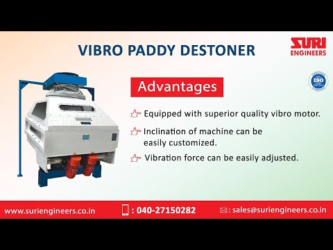 Vibro Paddy Destoner 6T