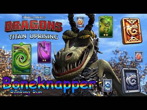 Dragons: Titan Uprising / Boneknapper Ranking Run / Full Battle / BP 8200+