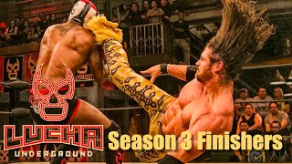Lucha Undergound Season 3 Finishers
