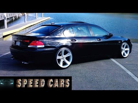 BMW E65 Brutal Acceleration Burnout Drift and Exhaust Sound - Speed Cars