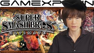 Sakurai on Designing Smash Ultimate's Character Mural and Incorporating Third-Party Characters