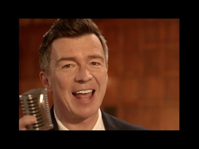 LEGO Version of Rick Astley's 'Never Gonna Give You Up' Music Video