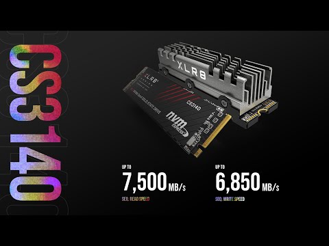 PNY XLR8 CS3140 PCIe Gen4x4 SSD
