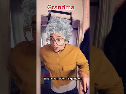 Granny saves middle sibling😆🤣#funnyshorts #comedy #shorts